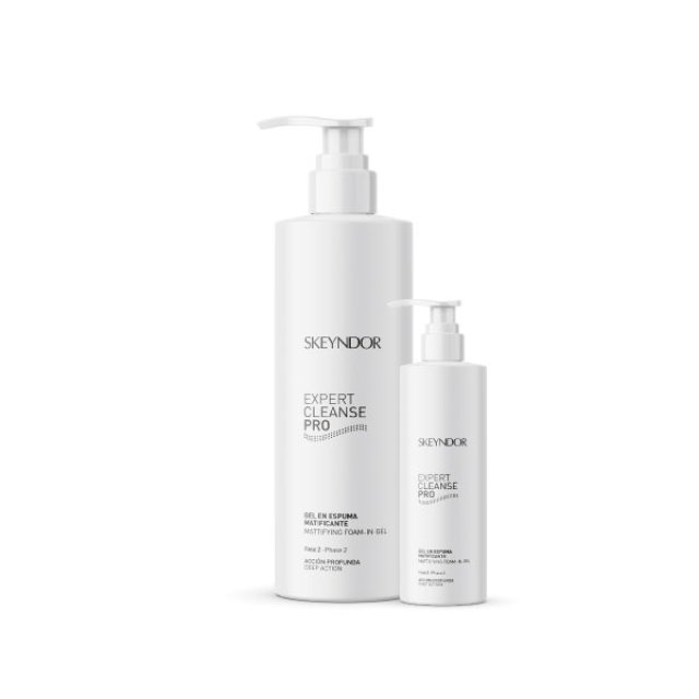 MATTIFYING FOAM-IN-GEL